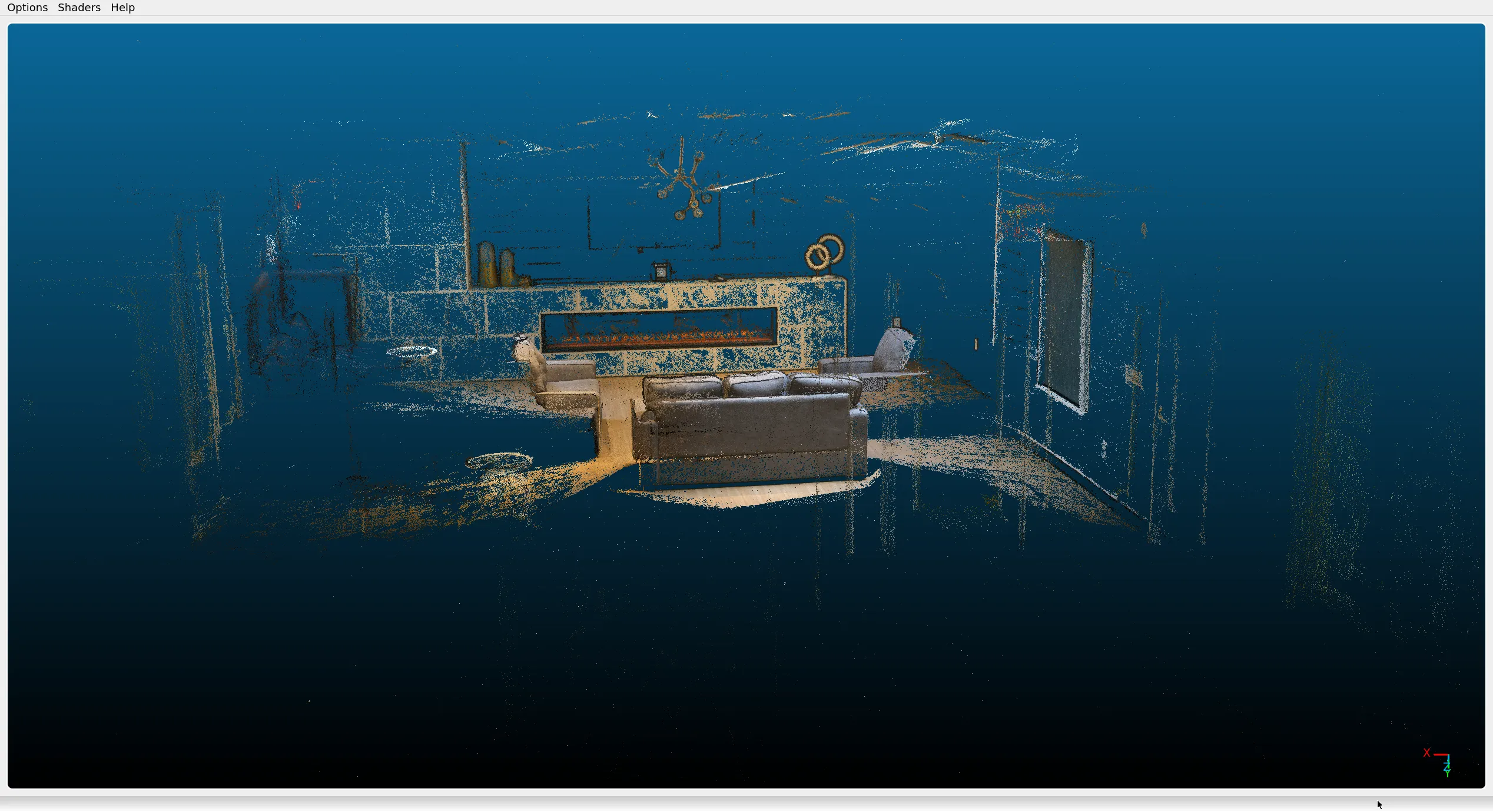 COLMAP point
clouds